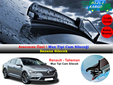 Renault Talisman Muz Silecek Takımı 2015-