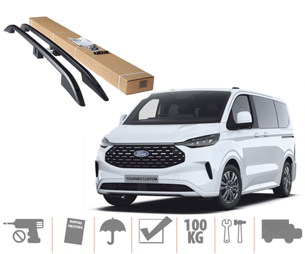 Frd Custom Kısa Üst Port Bagaj Tavan Çıtası 2024 Sonrası Siyah