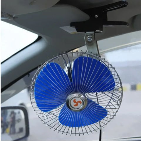 Araç İçi Fan Oto Vantilatör 24 Volt Mandallı 10 inç