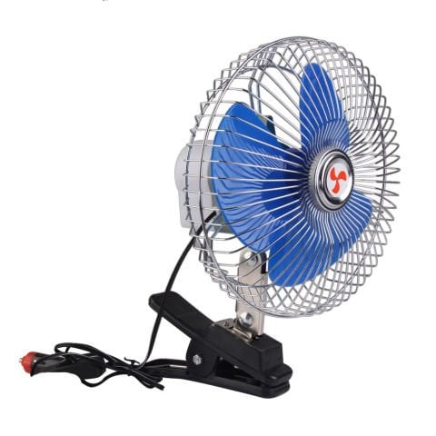 Araç İçi Fan Oto Vantilatör 24 Volt Mandallı 10 inç