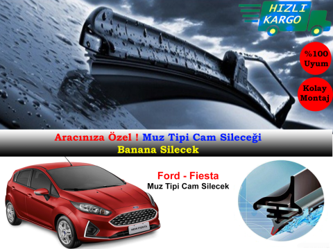 Ford Fiesta Muz Silecek Takımı 2018-