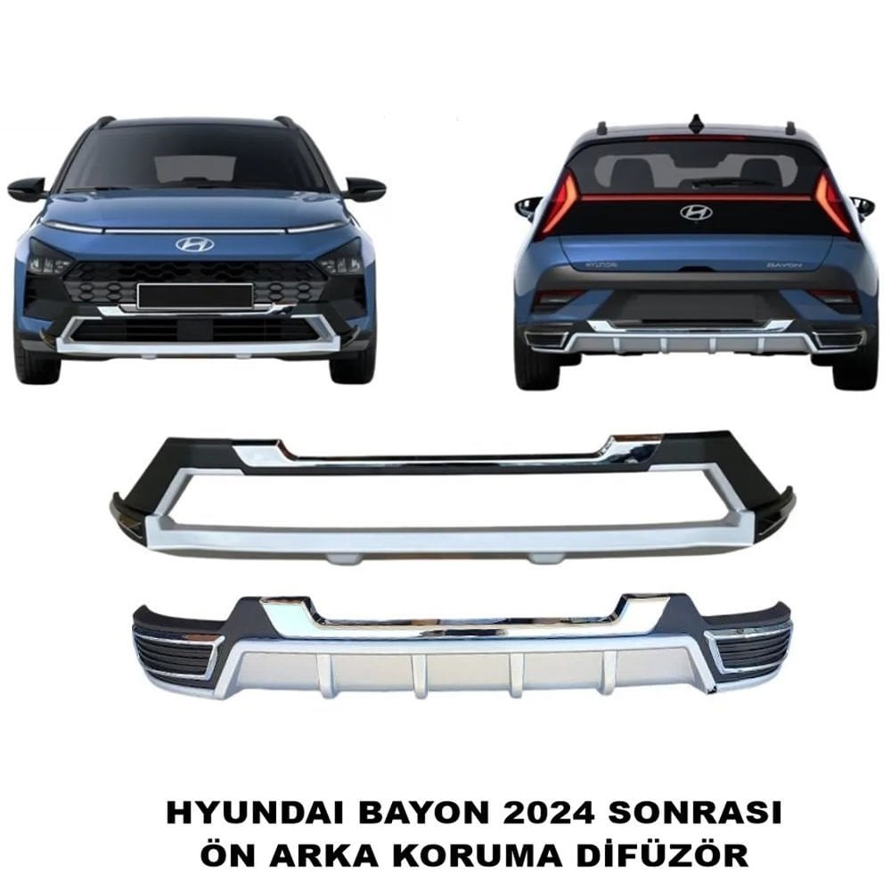 Hyundai Bayon Ön Arka Tampon Koruma Oem Model 2025 Sonrası