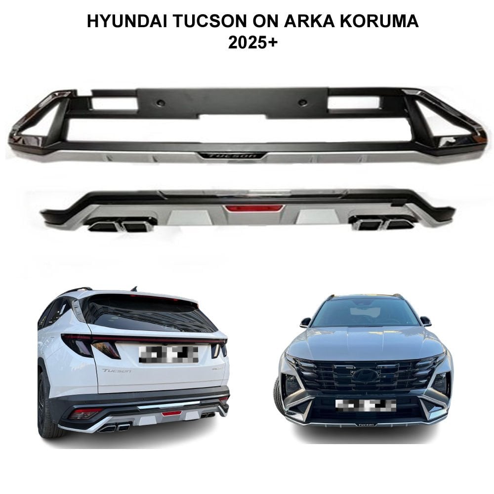 Hyundai Tucson Ön Arka Tampon Koruma Difüzör 2025 Sonrası