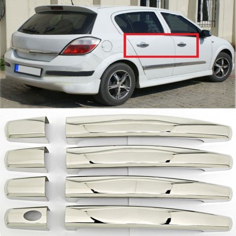 Opel Astra H Kapı Kolu Kromu Nikelajı 2005-2012