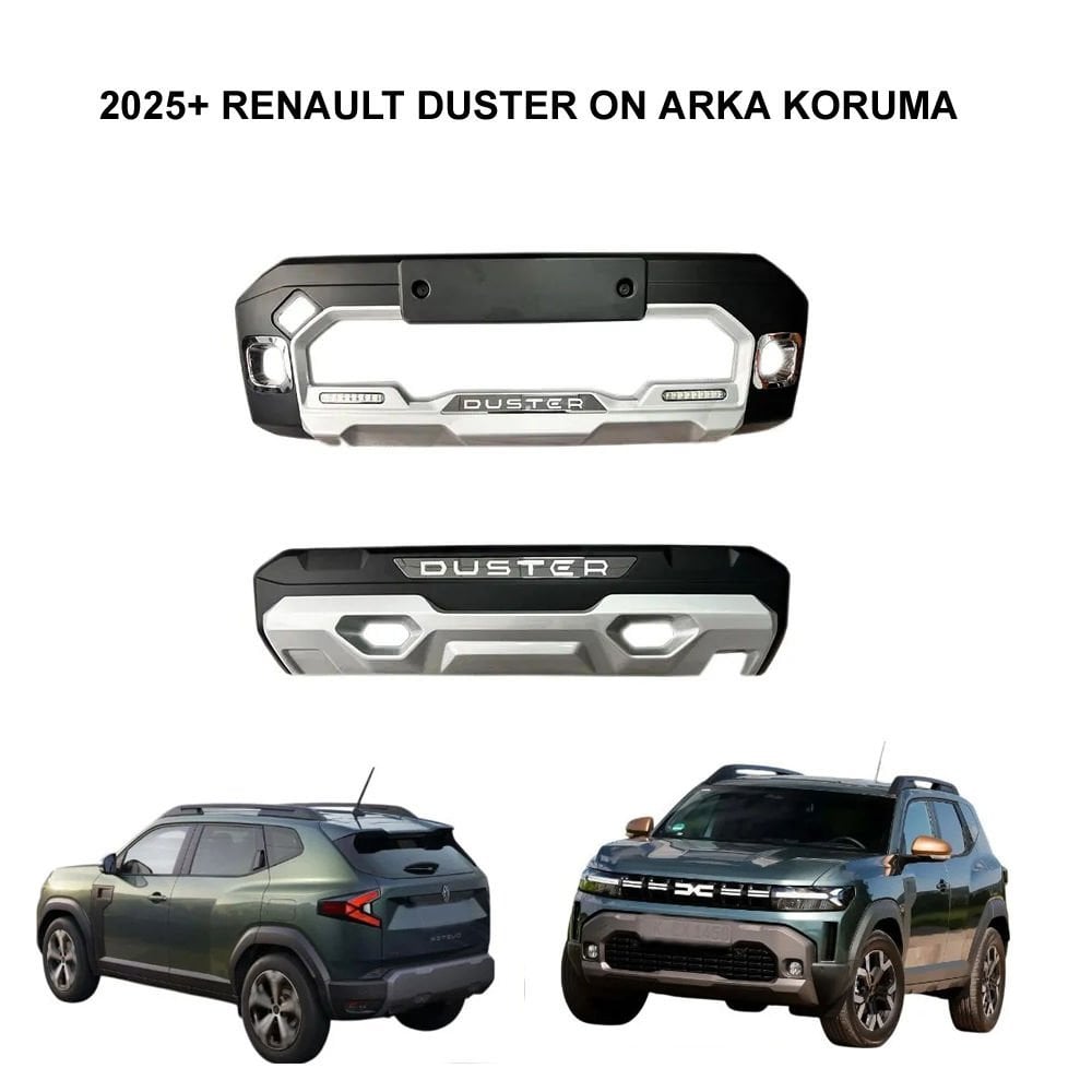 Renault Duster Ön Arka Tampon Koruma Model 2025 Sonrası
