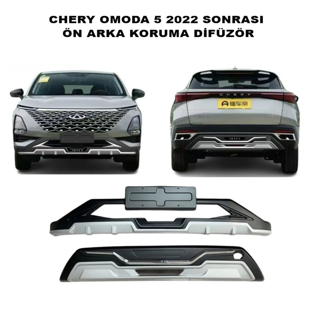Chery Omoda 5 Ön Arka Tampon Koruma Model 2022 Sonrası