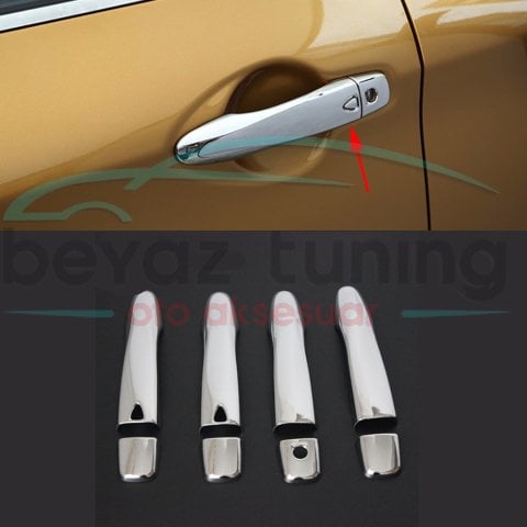 Nissan X-Trail Kapı kolu Kromu Nikelajı 2014 Sonrası