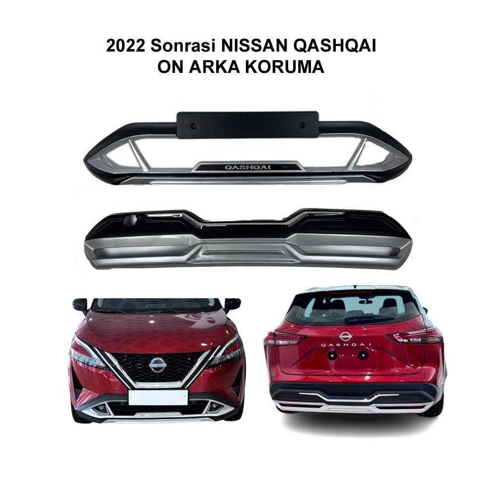 Nissan Qashqai Ön Arka Tampon Koruma Model 2022 Sonrası