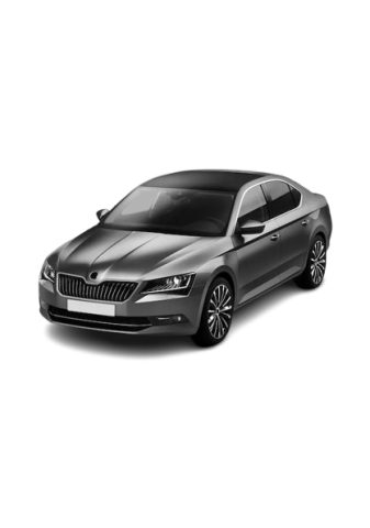 Skoda Super B Cam Çıtası Komple Set Çerçevesi Kromu Nikelajı 2015-2023