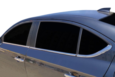 Honda City Alt Cam Çıtası Komple Set Çerçevesi Kromu Nikelajı 2021 Sonrası