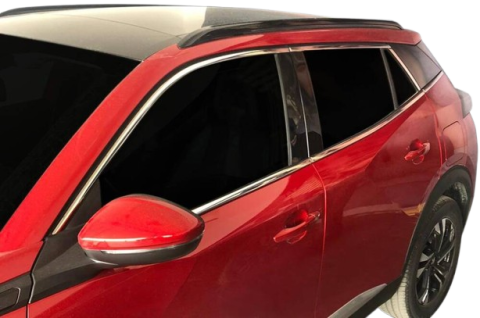 Kia Stonic Cam Çıtası Komple Set Çerçevesi Kromu Nikelajı 2018 Sonrası