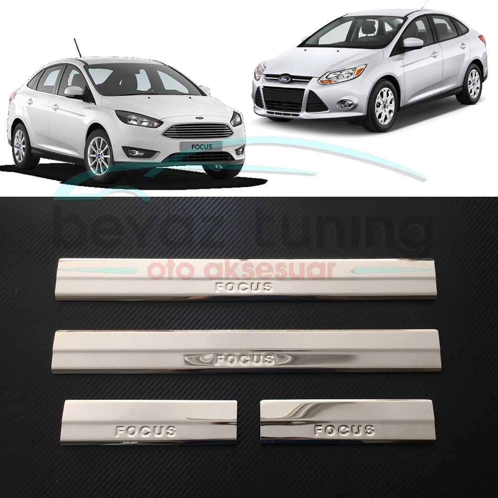 Ford Focus 3 Kapı Eşiği Kromu Nikelajı