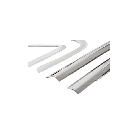 Renault Tailant Cam Çıtası Komple Set Çerçevesi Kromu Nikelajı 2020 Sonrası