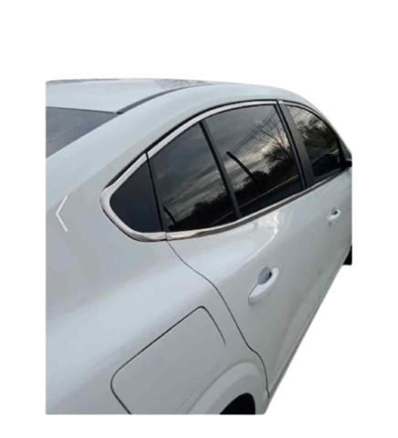 Renault Tailant Cam Çıtası Komple Set Çerçevesi Kromu Nikelajı 2020 Sonrası