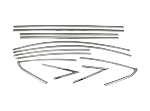 Seat İbiza Cam Çıtası Komple Set Çerçevesi Kromu Nikelajı 2017 Sonrası