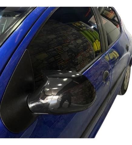 Peugeot 206 Yarasa Ayna Kapağı Batman Parlak Siyah Piano Black