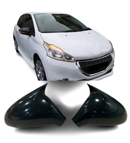 Peugeot 208 Yarasa Ayna Kapağı Batman Parlak Siyah Piano Black