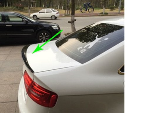 Audi A4 B9 Bagaj Üstü Spoiler Abs Plastik 2016-