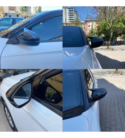 Peugeot 5008 Yarasa Ayna Kapağı Batman Parlak Siyah Piano Black