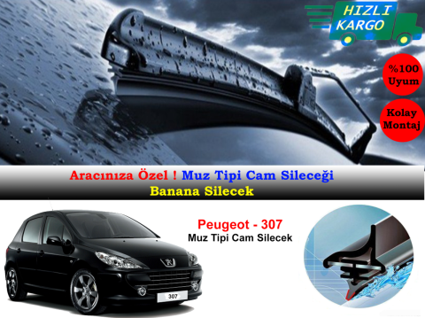Peugeot 307 Muz Silecek Takımı 2005-2007