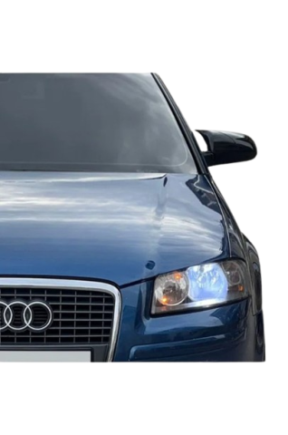 Audi A3 Yarasa Ayna Kapağı Batman Parlak Siyah Piano Black 2004-2007