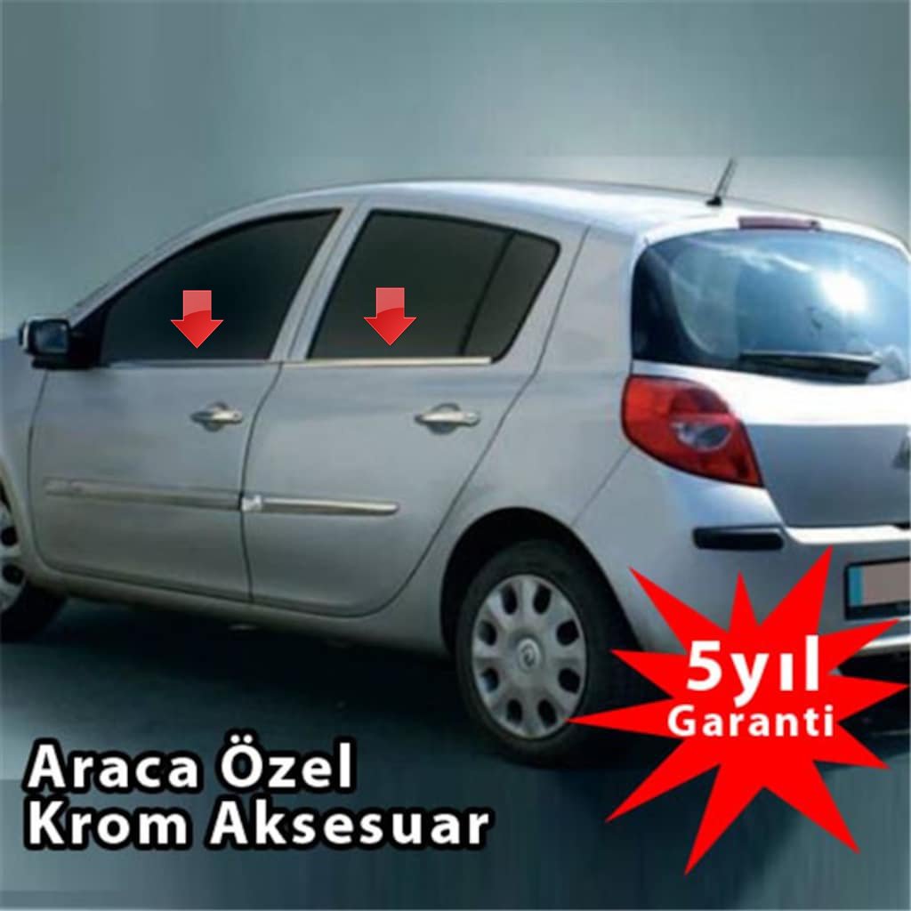 Renault Clio 3 Cam Çıtası Kromu Nikelajı 2005-2011