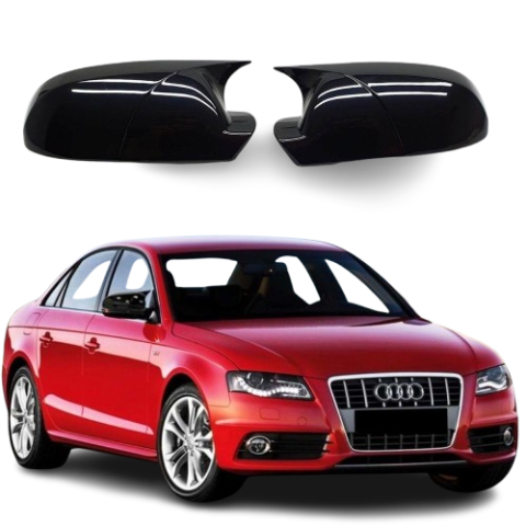 Audi A4 Yarasa Ayna Kapağı Batman Parlak Siyah Piano Black 2008-2012