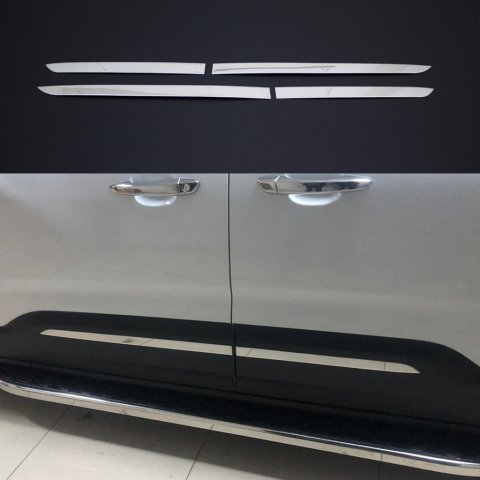 Peugeot Rifter Yan Kapı Çıtası Kromu Nikelajı 2018 Sonrası