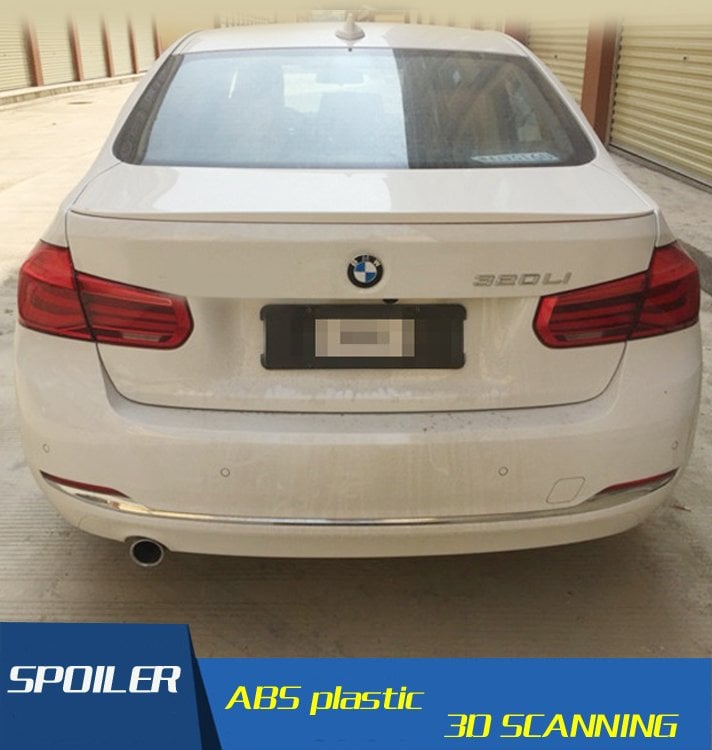 Bmw F30 İnce Plastik Bagaj Üstü Spoiler Abs Plastik