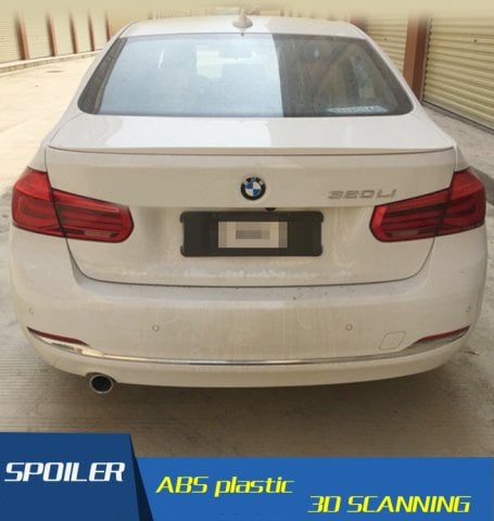 Bmw F30 İnce Plastik Bagaj Üstü Spoiler Abs Plastik