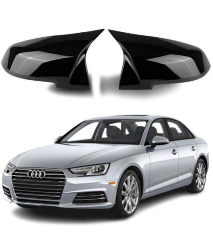 Audi A6 Yarasa Ayna Kapağı Batman Parlak Siyah Piano Black 2004-2006