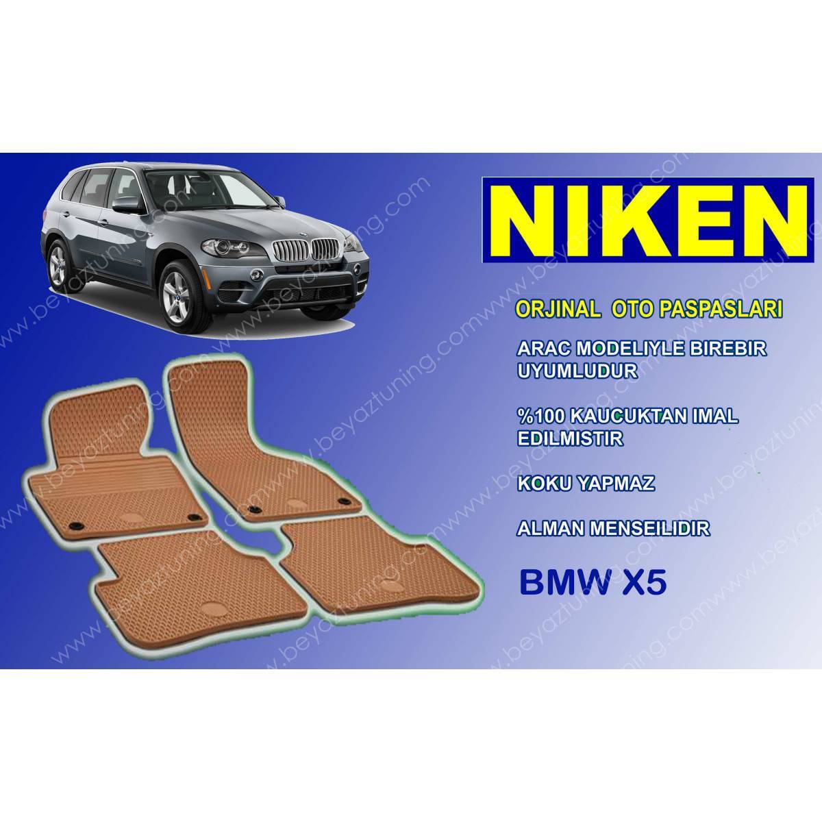 Bmw X5 Paspas Bej Alman Malı