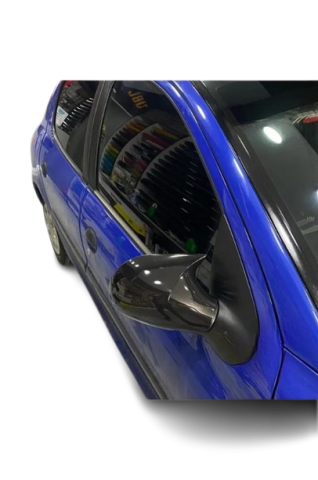 Cıtroen C2 Yarasa Ayna Kapağı Batman Parlak Siyah Piano Black