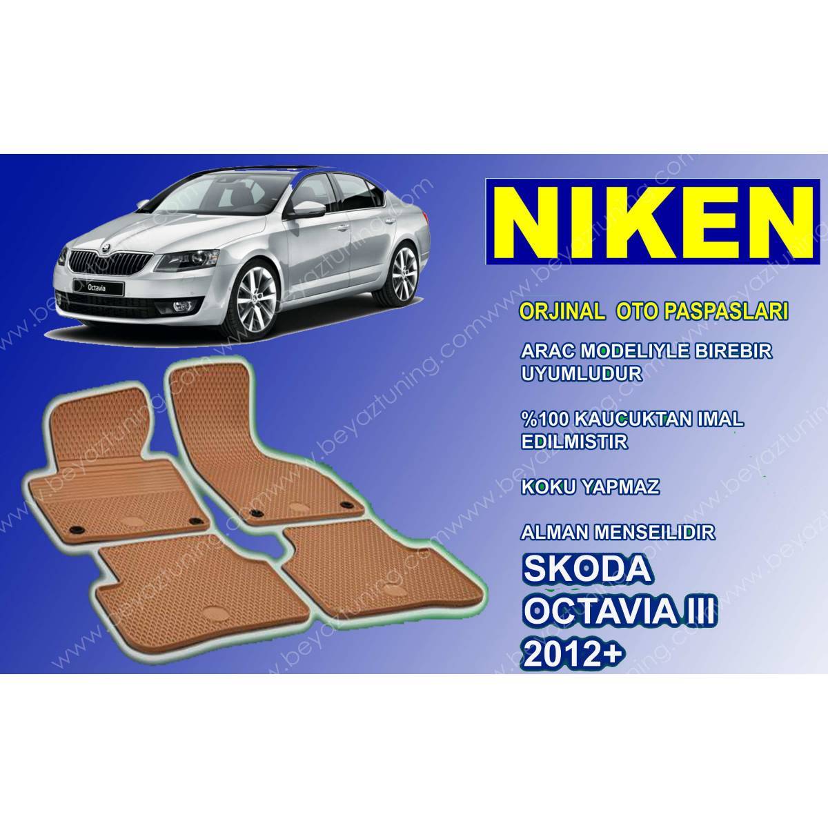 Skoda Octavia 3 Paspas Bej Alman Malı 2012 Sonrası