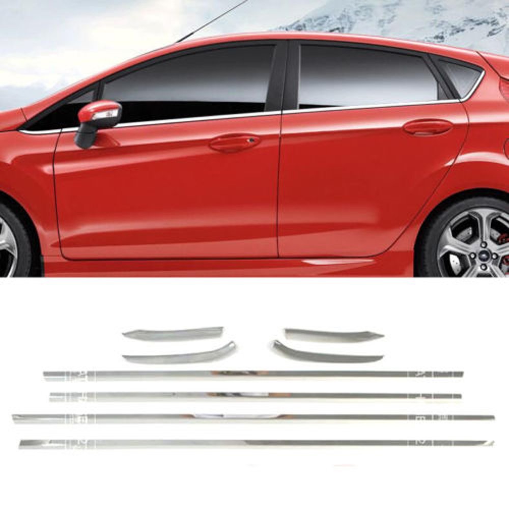 Ford Fiesta Cam Çıtası Kromu Nikelajı 2009-2014