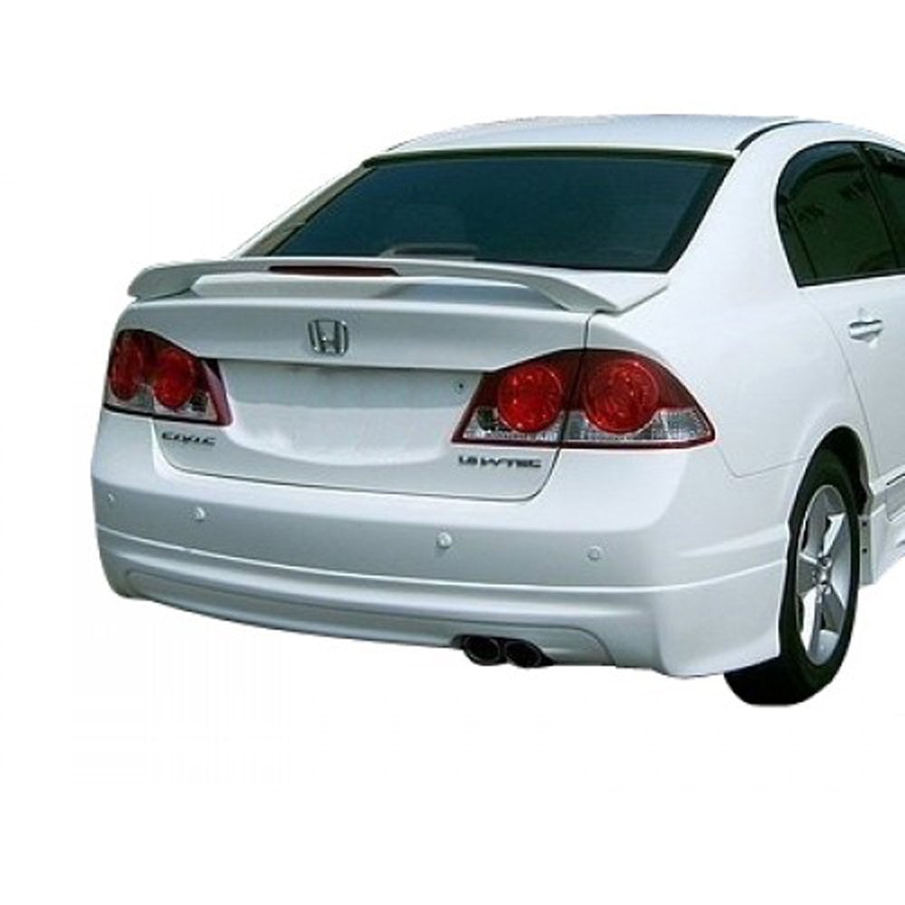 Honda Civic FD6 Bagaj Üstü Işıklı Spoiler  Abs Plastik 2007-2011