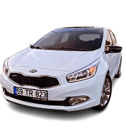 Kia Ceed Yarasa Ayna Kapağı Batman Parlak Siyah Piano Black 2012-2017