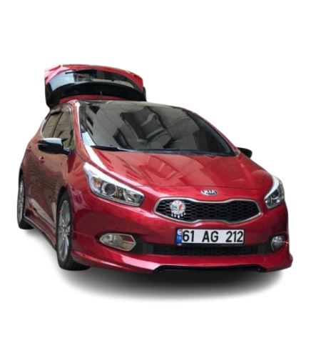 Kia Ceed Yarasa Ayna Kapağı Batman Parlak Siyah Piano Black 2012-2017