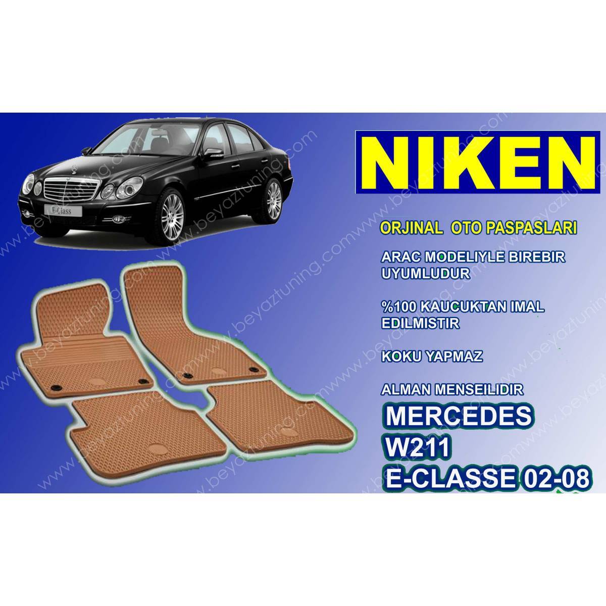 Mercedes W211 E Clas Paspas Bej Alman Malı 2002-2008