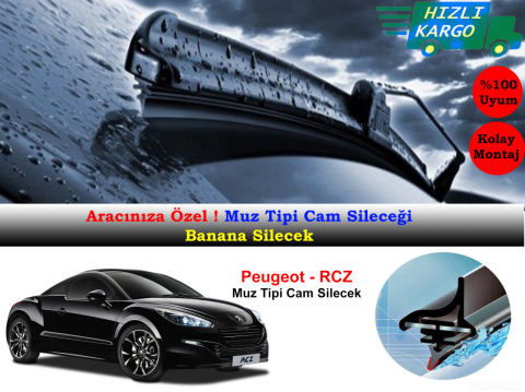 Peugeot RCZ Muz Silecek Takımı 2010-2015