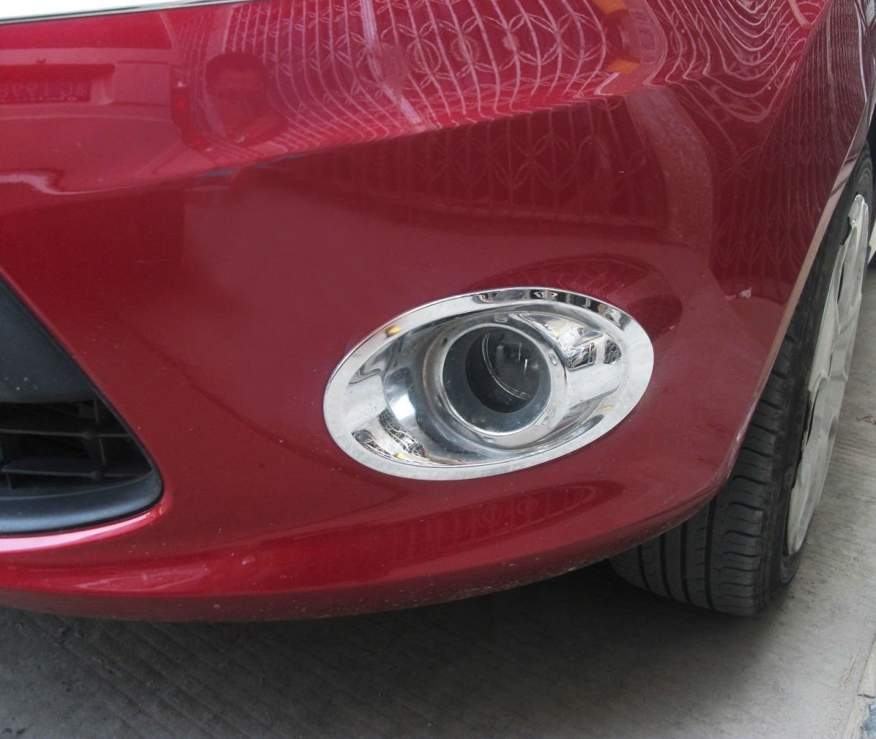 Ford Fiesta Sis Çerçevesi Kromu Nikelajı 2009-2011