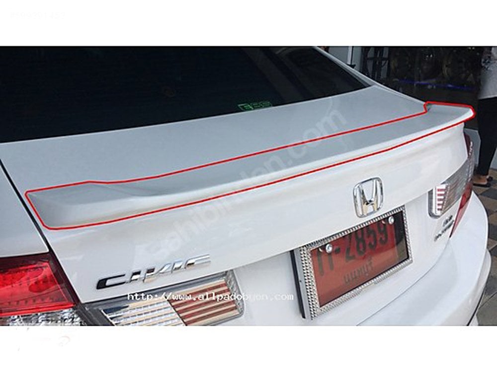 Honda Civic FB7 Bagaj Üstü Spoiler Yapışık Abs Plastik 2012-2015