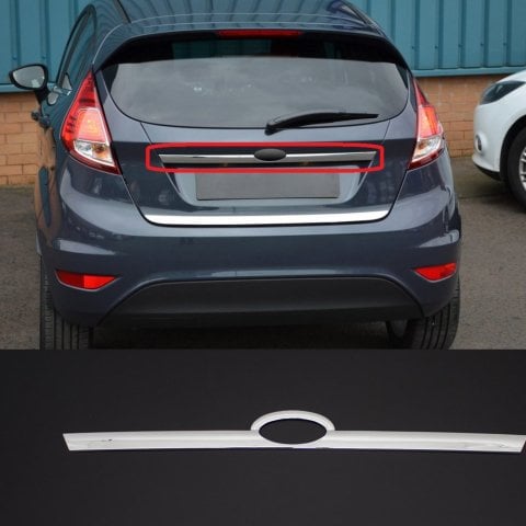 Ford Fiesta Bagaj Üst Kromu Nikelajı 2009-2011