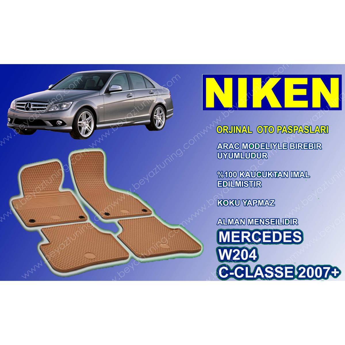 Mercedes W204 C Class Paspas Bej Alman Malı 2007-2013