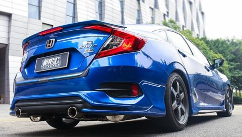 Honda Civic Fc5 rs Turbo Işıklı Spoiler 2016+
