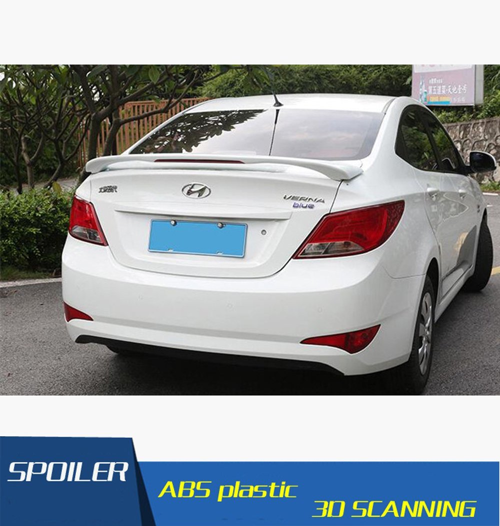 Hyundai Accent Blue Bagaj Üstü Spoiler Işıklı Abs Plastik