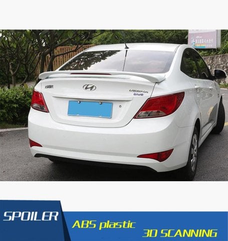 Hyundai Accent Blue Bagaj Üstü Spoiler Işıklı Abs Plastik