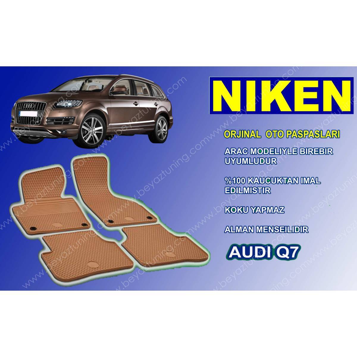 Audi Q7 Paspas Bej Alman Malı 2005-2016