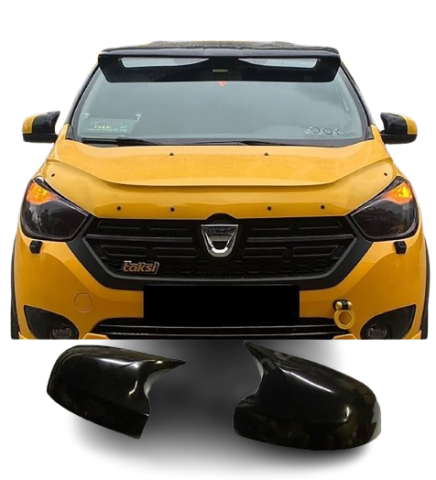 Dacia lodgy Yarasa Ayna Kapağı Batman Parlak Siyah Piano Black
