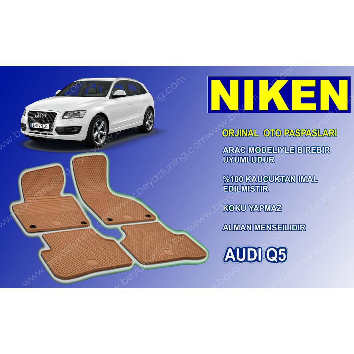 Audi Q5 Paspas Bej Alman Malı 2008 Sonrası